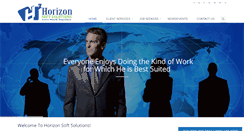 Desktop Screenshot of horizonsoftsolutions.com